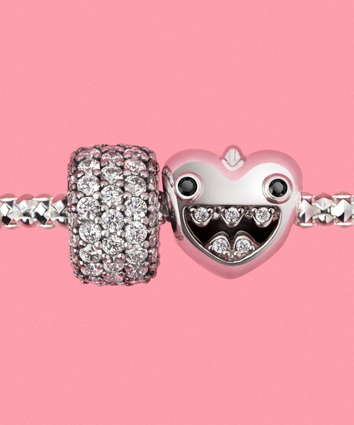 PANDORA（パンドラ） チャーム マム リトル モンスターズ ハート