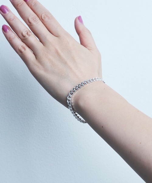 Magine（マージン） ブレスレット スターリングシルバー 喜平チェーン