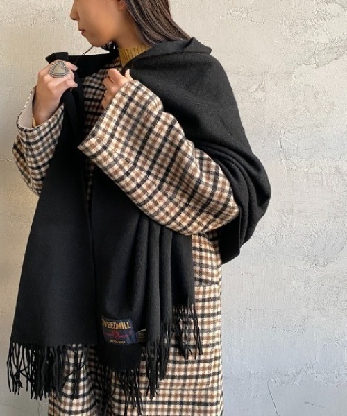 TWEED MILL（ツイードミル） ストール 70×190 大判ストール レディース