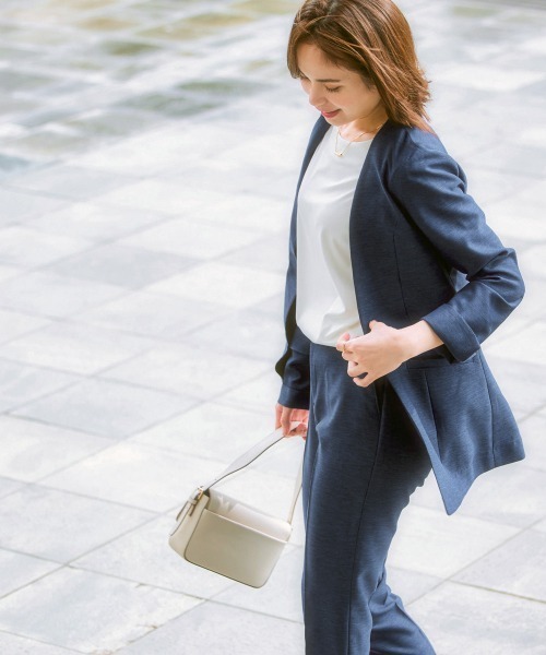 7days Life Styling セットアップ 「洗える」リネンライク ストレッチ