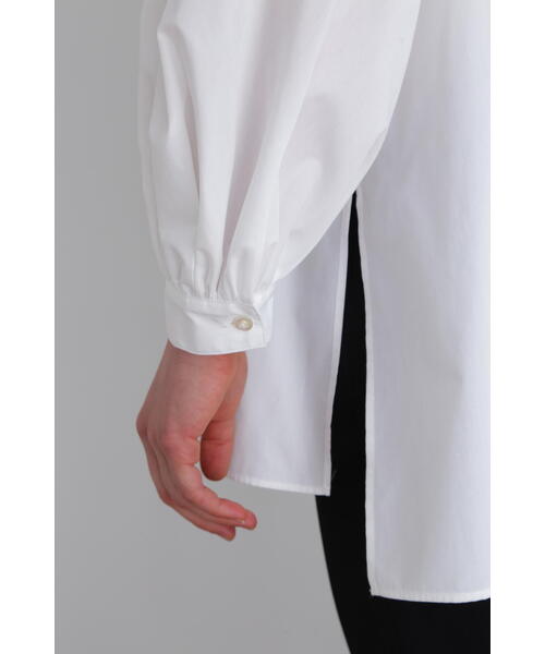 LE PHIL（ル フィル） ブラウス シャツ タイプライターギャザー