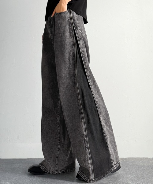 Classical Origin ジーンズ 「3WAYサイドジップ」ヴィンテージ加工