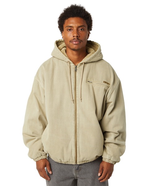 HUF（ハフ） ブルゾン アウター WHAT A JUNGLE DENIM WORK JACKET