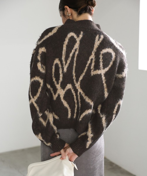 select MOCA（セレクトモカ） ニット セーター ニュアンスライン