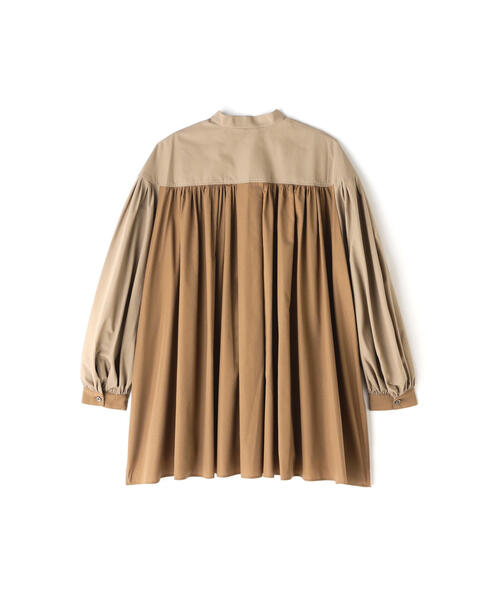 LE PHIL（ル フィル） ブラウス シャツ タイプライターギャザーバイ