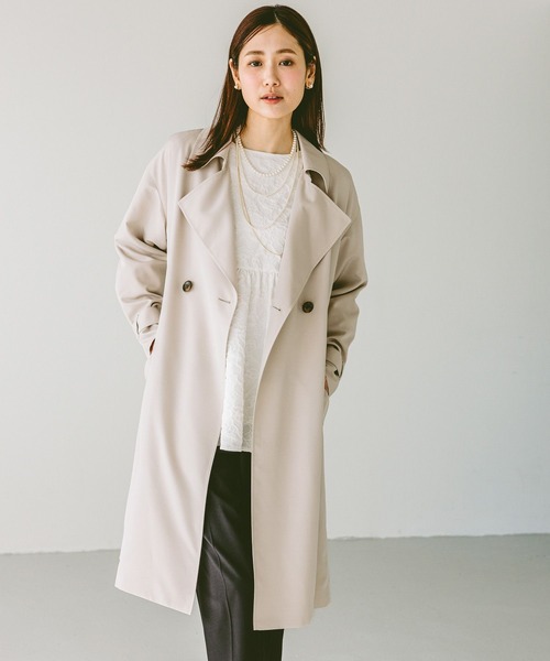 GLOBAL WORK（グローバルワーク） トレンチコート コート エアかる