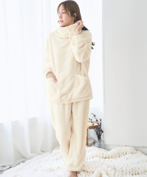 aimerfeel（エメフィール） パジャマ ルームウェア 「WEB限定」首まで