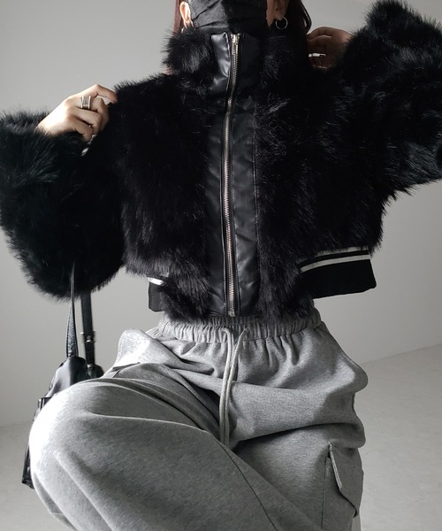 me+em select（ミームセレクト） コート アウター 「 2color 」ジップ