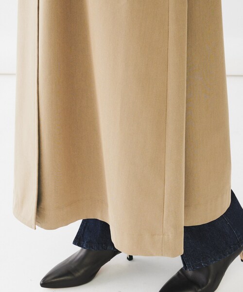 UNTITLED（アンタイトル） トレンチコート コート ギャバトレンチ