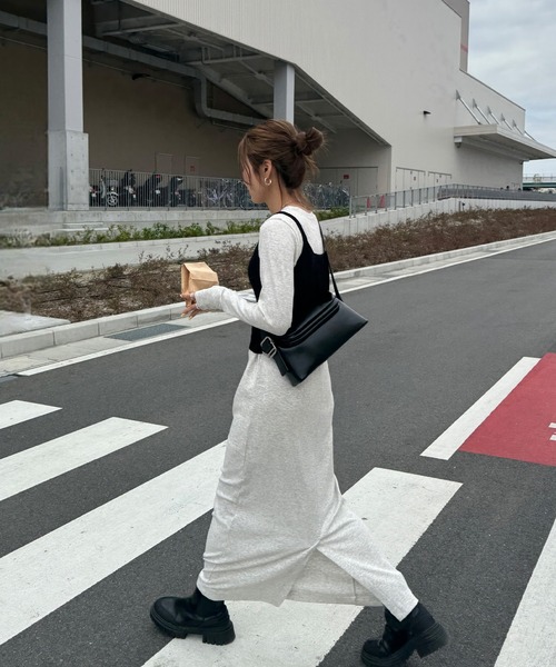 I-SOOK（アイスー） キャミソール キャミソールニットビスチェ(chiica