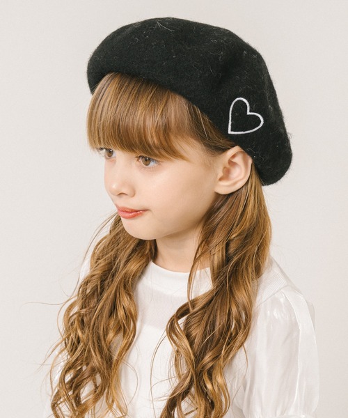 URBAN CHERRY（アーバンチェリー） 帽子 ベレー帽 ワンポイントハート