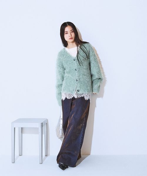 JEANASIS（ジーナシス） ジーンズ デニム デニムパンツ フロッキー