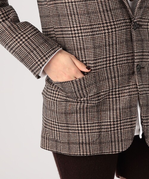 Caruso（カルーゾ） ジャケット テーラードジャケット CARUSOチェック