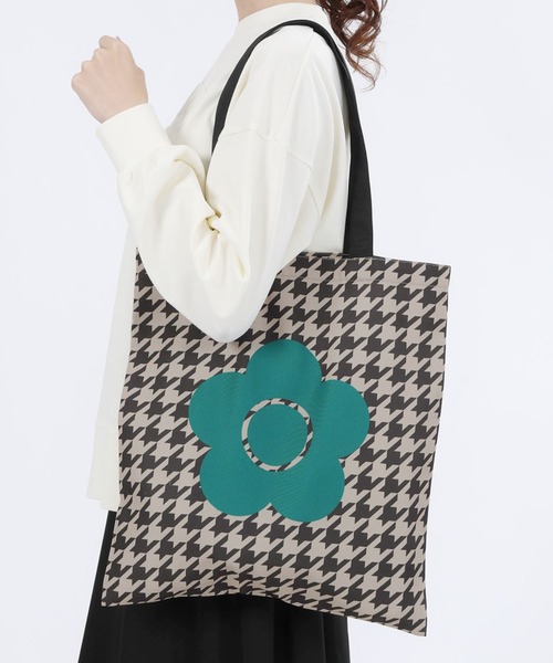 MARY QUANT レディーストートバッグ（色：グリーン系）｜バッグ