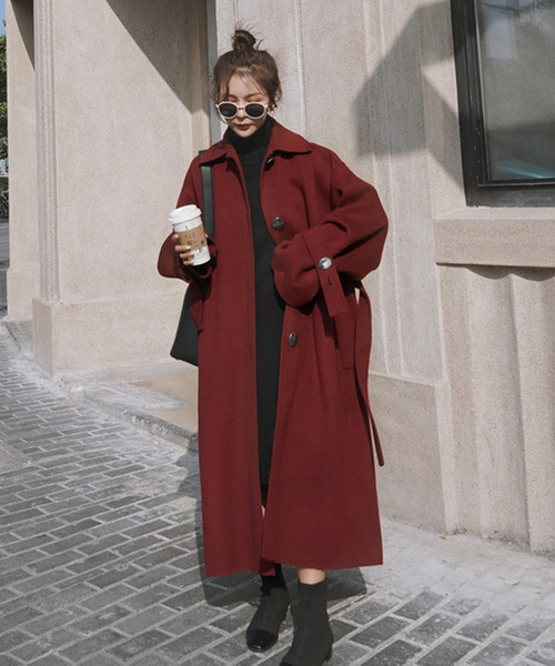 Girly Doll（ガーリードール） コート チェスターコート ベルト付き