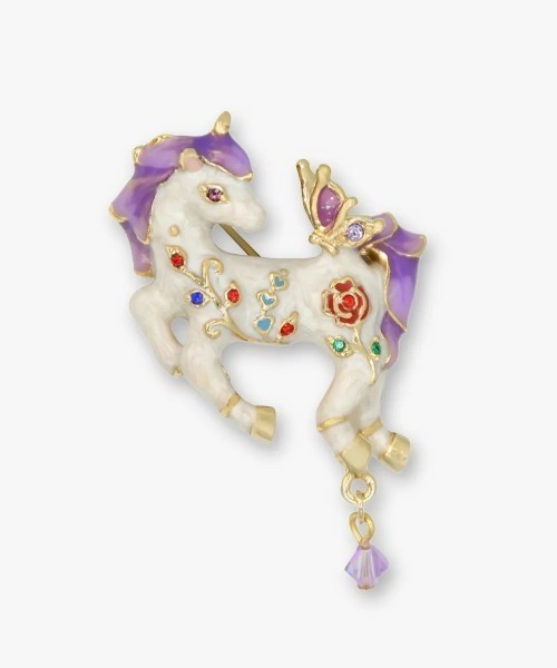 ANNA SUI（アナスイ） ブローチ ユニコーンモチーフ ブローチ