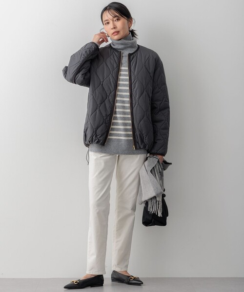 BARENA カシミア メランジ タートルネックニット グレー XL BARENA