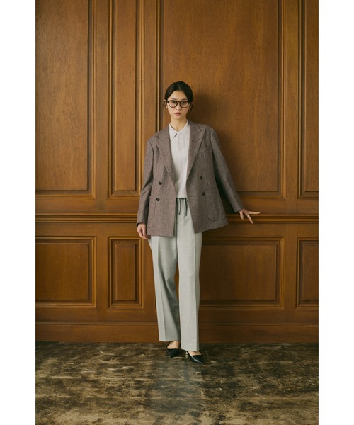 ジャケット テーラードジャケット GOOVI ダブルブレストジャケット