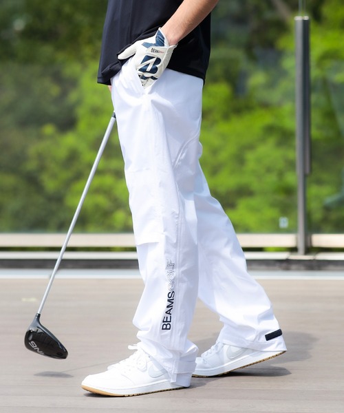 Beams golf フラワーパターン ゴルフパンツ BEAMS（ビームス