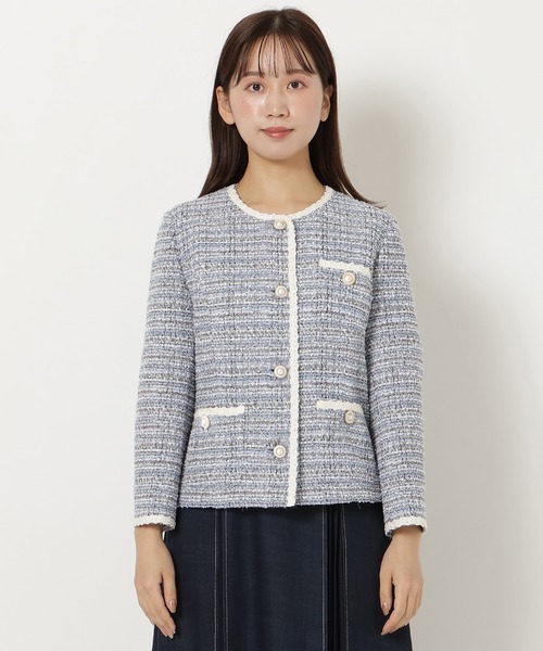 Rose Tiara（ローズティアラ） ジャケット ノーカラージャケット