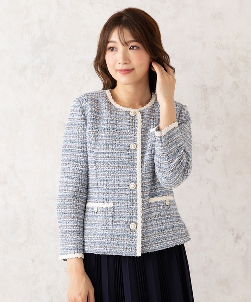 Rose Tiara（ローズティアラ） ジャケット ノーカラージャケット