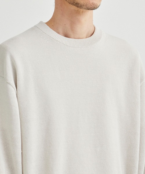 ATON（エイトン） セーター ニット 「ATON/エイトン」HEMP KNIT