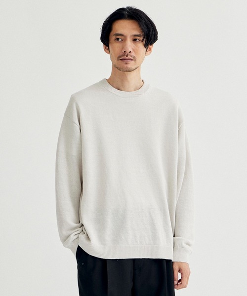 ATON（エイトン） セーター ニット 「ATON/エイトン」HEMP KNIT