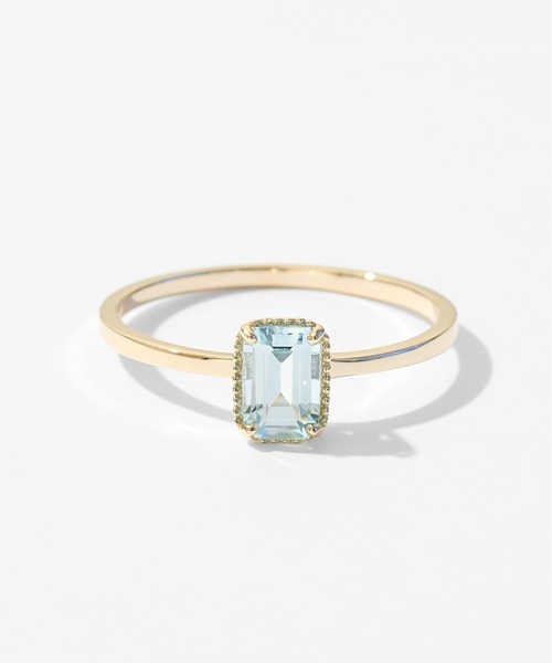 Jewel closet by L&Co. 指輪 リング K10 カラーストーン リング 4x6