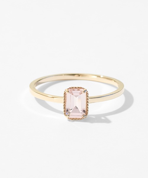 Jewel closet by L&Co. 指輪 リング K10 カラーストーン リング 4x6