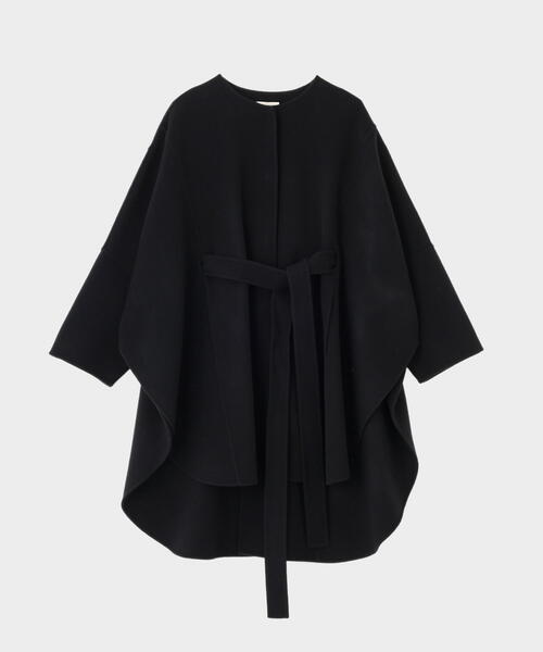 LE PHIL（ル フィル） ノーカラーコート コート ソフトウールリバー