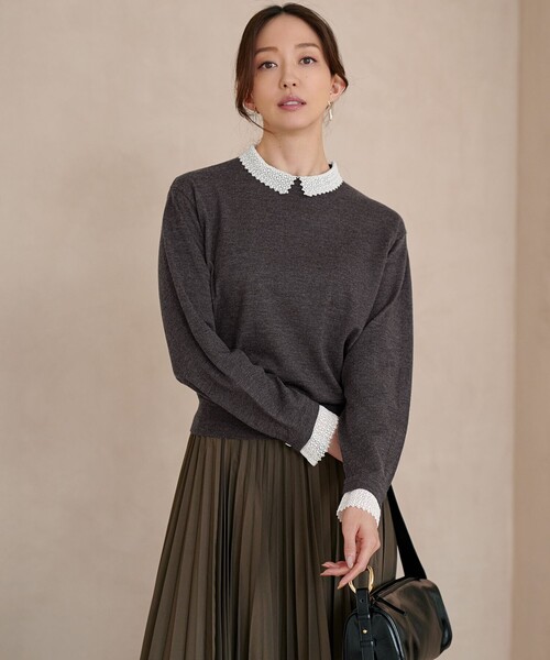 23区（ニジュウサンク） ニット セーター 「VERY・CLASSY.掲載/洗える