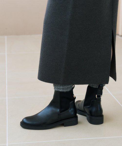 LE TALON（ル タロン） ブーツ モールドストレッチショートブーツ