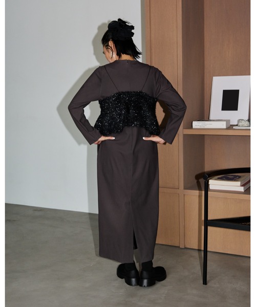 emmi ワンピース 「限定カラーあり」「金子綾 for emmi」ハイネック