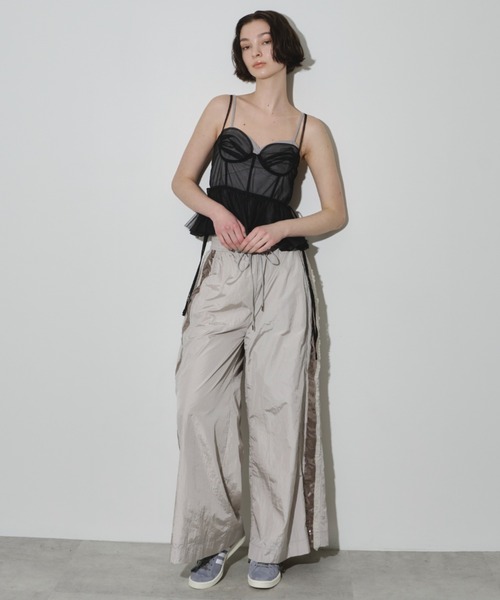 LA BELLE ETUDE（ラベルエチュード） パンツ チュールデザイン