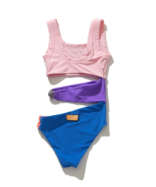 GUACAMOLE（ガカモレ） 水着 FUNCTIONAL PILE MULTI COLOR ONEPIECE