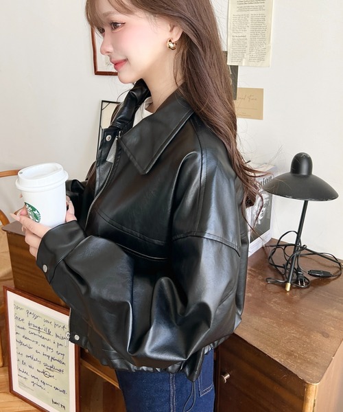 moment+ ブルゾン アウター 「累計販売枚数2万枚突破！」2WAYカラー