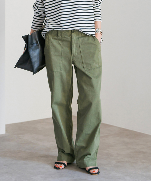 Spick＆Span（スピック アンド スパン） カーゴパンツ 「WEB限定