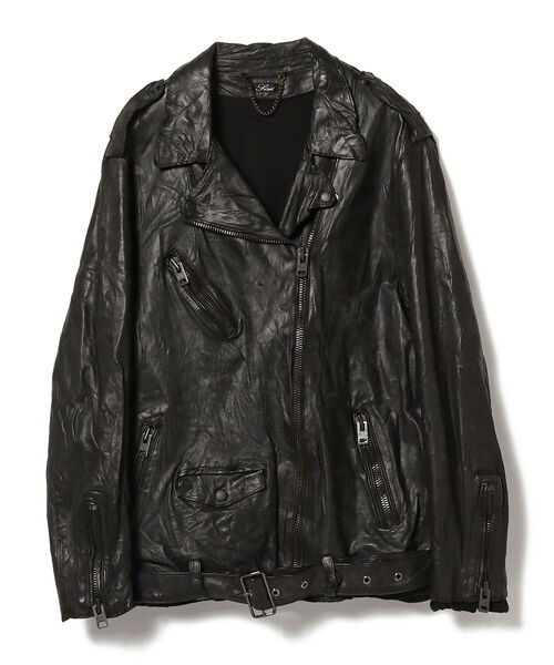 Ray BEAMS（レイ ビームス） レザージャケット ライダース sisii / new