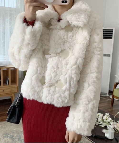 WEGO（ウィゴー） ダッフルコート コート WEGO/「25年AW」もこもこ