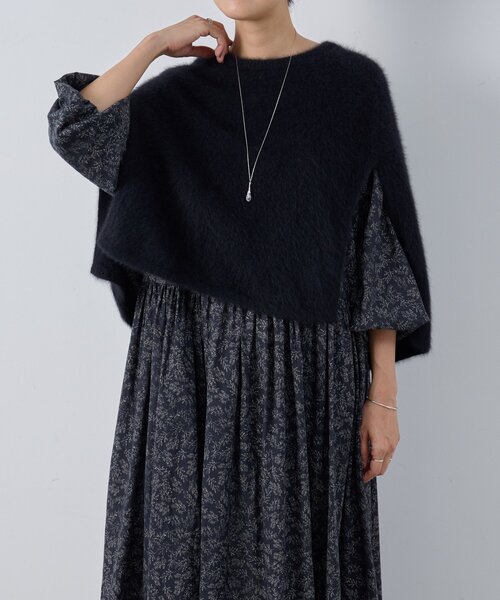 BEARDSLEY（ビアズリー） ワンピース リーフプリントギャザー