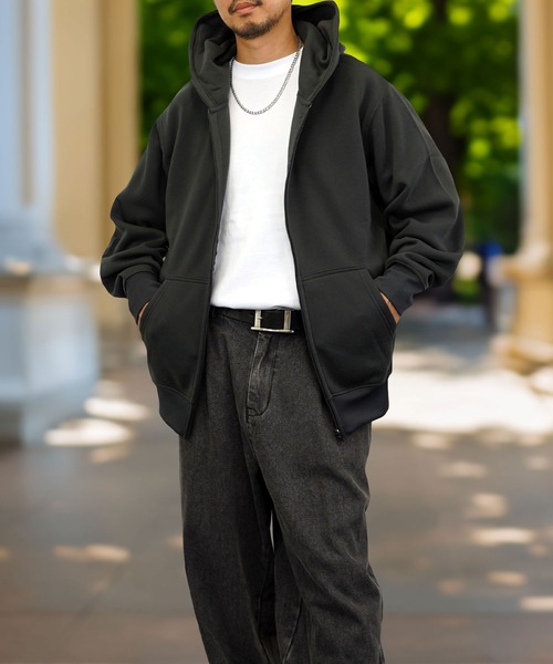 BURNER（バーナー） パーカー 「GROOVY STORE」ビッグシルエットZIP