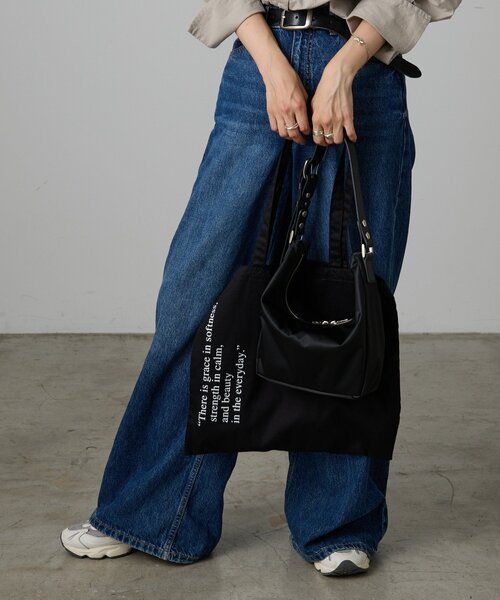 russet（ラシット） トートバッグ ロゴトートバッグ レディース メンズ