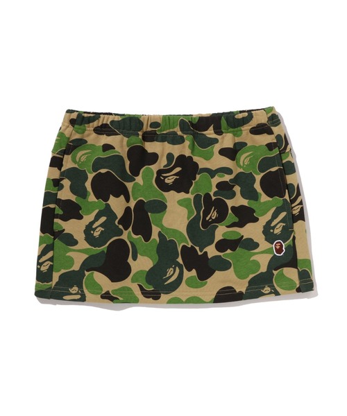 A BATHING APE（アベイシングエイプ） スカート ABC CAMO SWEAT SKIRT