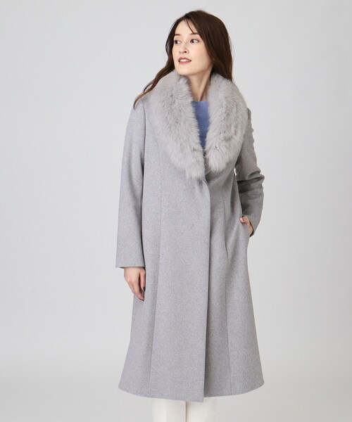 COUP DE CHANCE（クードシャンス） コート チェスターコート 「日本製