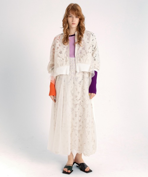 AULA AILA（アウラ アイラ） ブルゾン アウター レースブルゾン