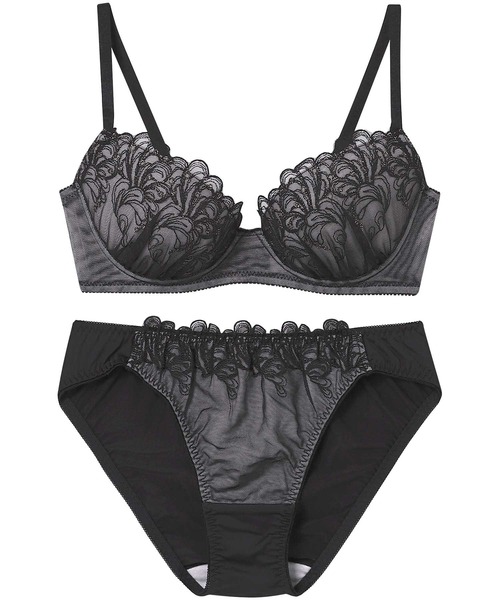 AMPHI(ワコール) ブラジャー ショーツセット ブラ＆ショーツセット