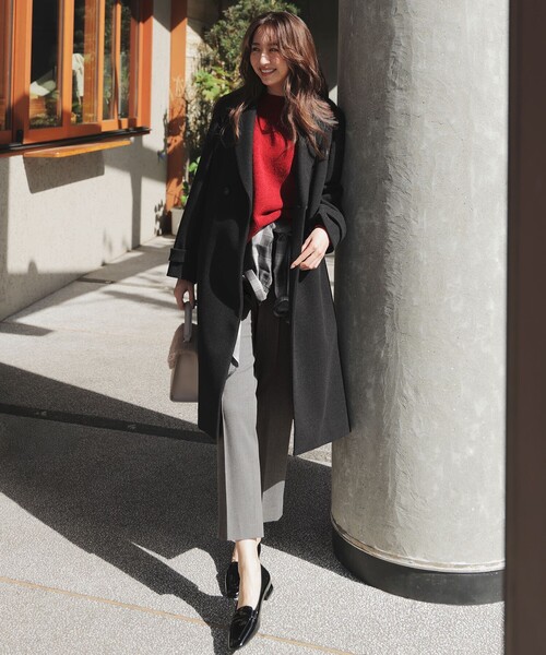 ANY SIS（エニィスィス） コート チェスターコート ウールライクロング