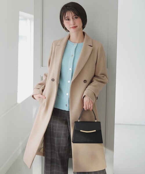 ANY SIS（エニィスィス） コート チェスターコート ウールライクロング