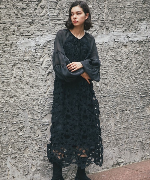 SMILE ORCHID（スマイルオーキッド） ドレス フラワーモチーフバルーン