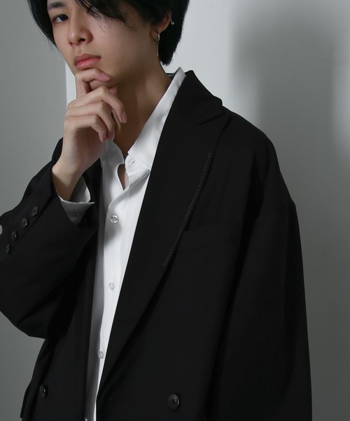 Nilway（ニルウェイ） ジャケット テーラードジャケット 420g/m配色